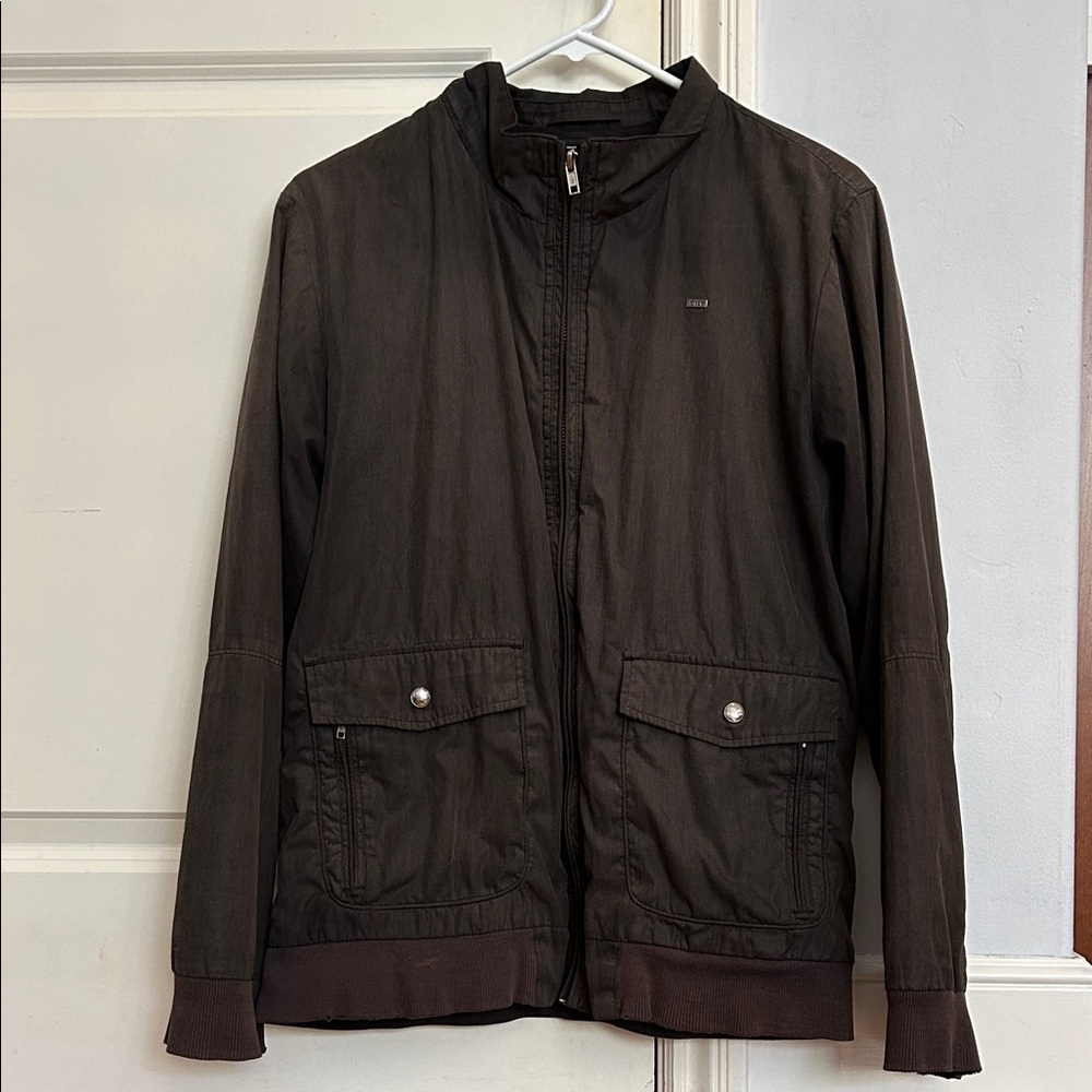 Obey Dark Grey Lightweight Jacket